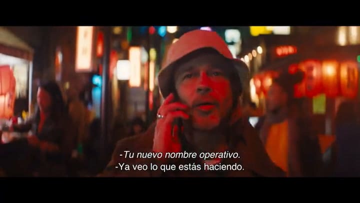 Tren bala, tráiler oficial