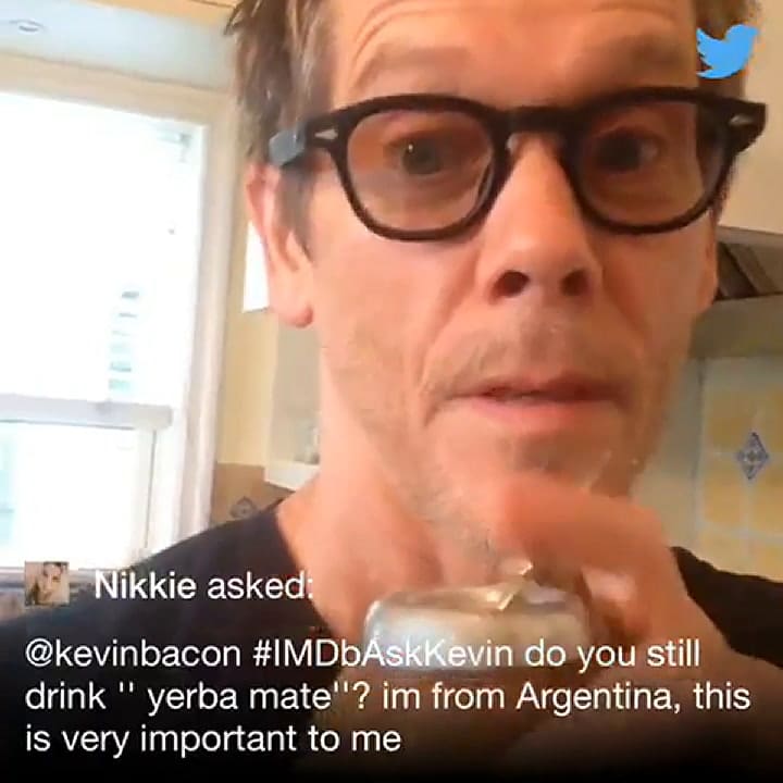 La respuesta de Kevin Bacon a una seguidora en el 2016