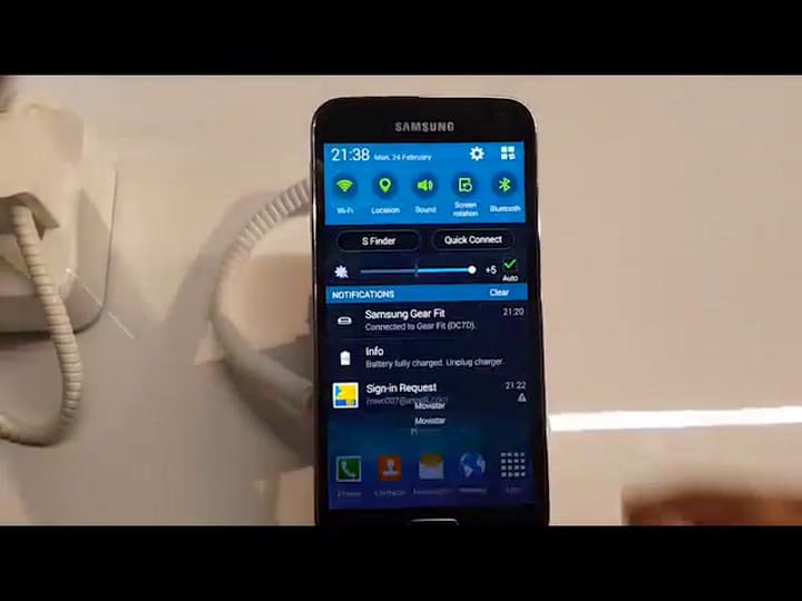 Así es el Samsung Galaxy S5