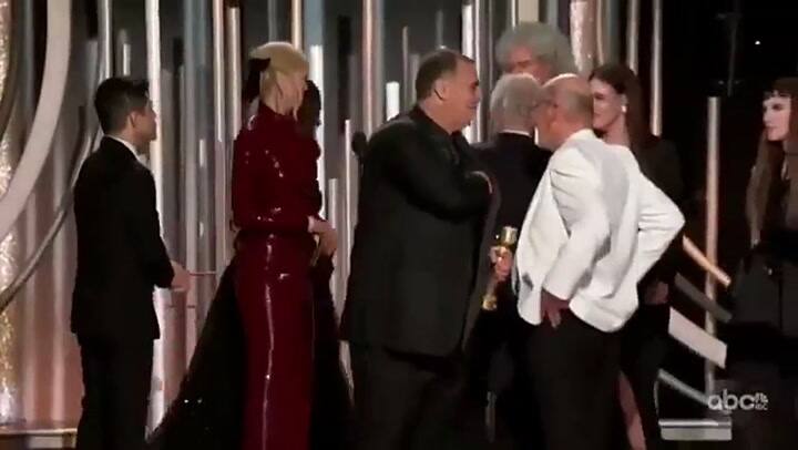 El momento en que Nicole Kidman ignora a Rami Malek - Fuente: Instagram