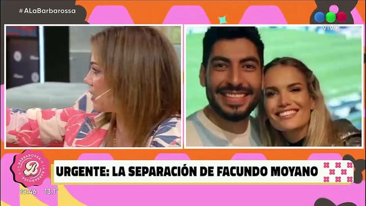 Facundo Moyano confirmó su separación de Eva Bargiela