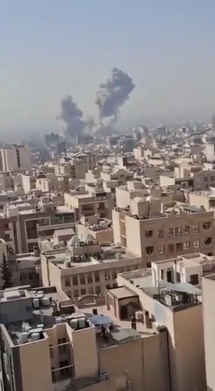 Israel lanzó un ataque aéreo contra Irán