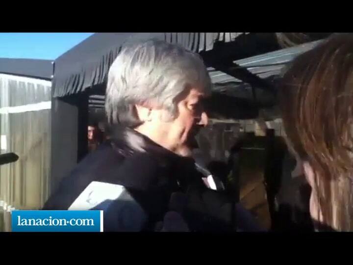 Lázaro Baéz abrió las puertas de su chacra en Rio Gallegos a la prensa