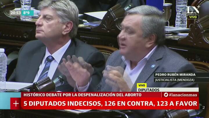 Miranda respondió a la comparación de mujeres con animales