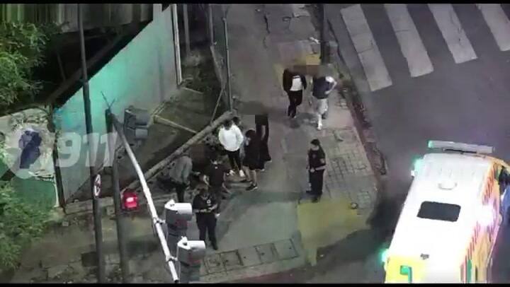 Choque moto Córdoba