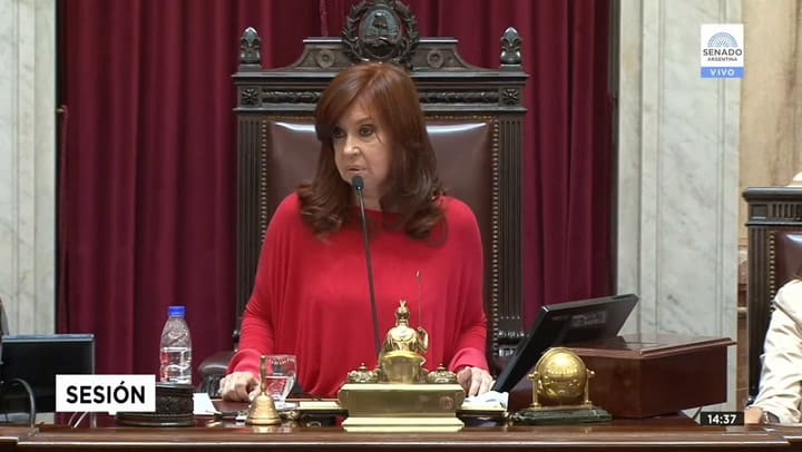 Picante cruce verbal entre Cristina Kirchner y una senadora tucumana
