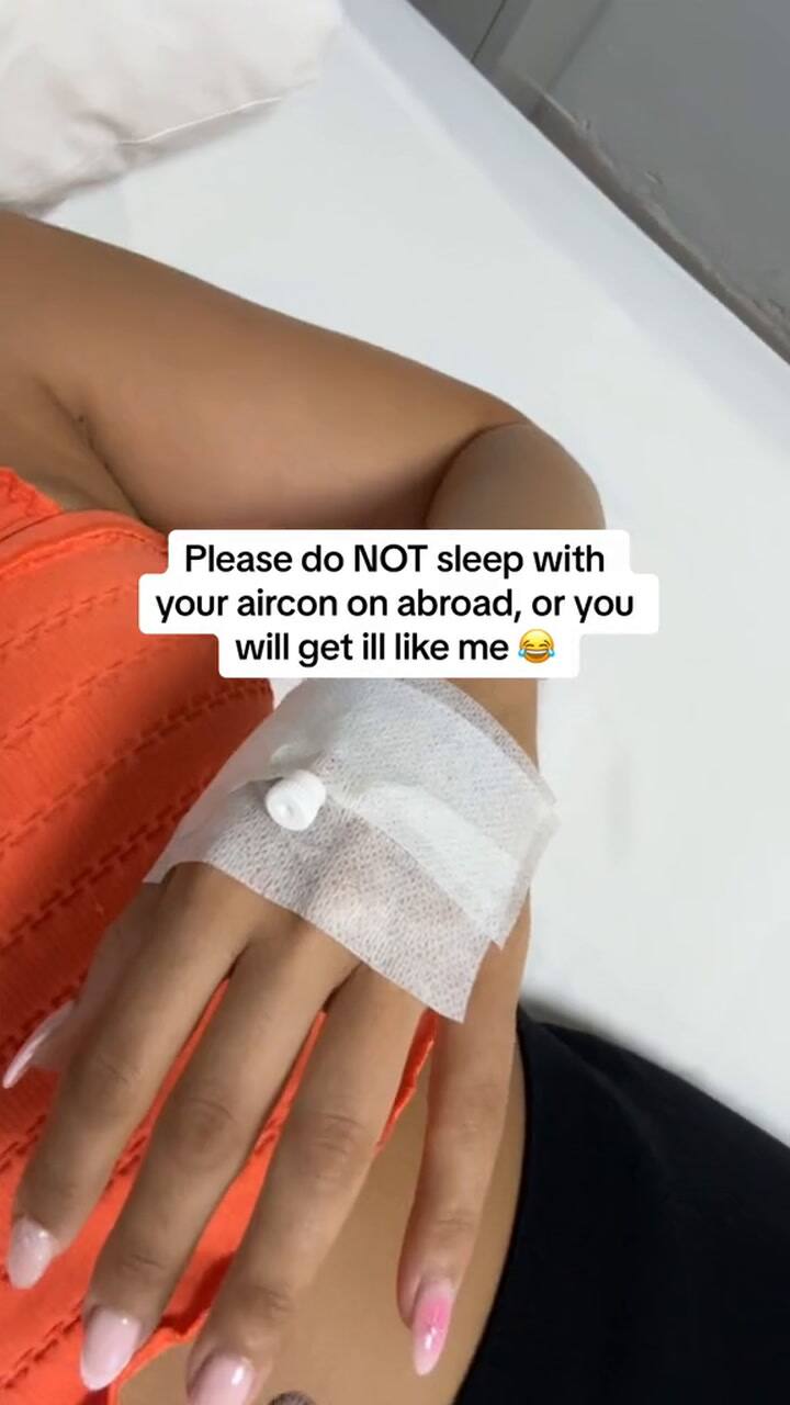 Durmió Con Aire Acondicionado Y Terminó En El Hospital