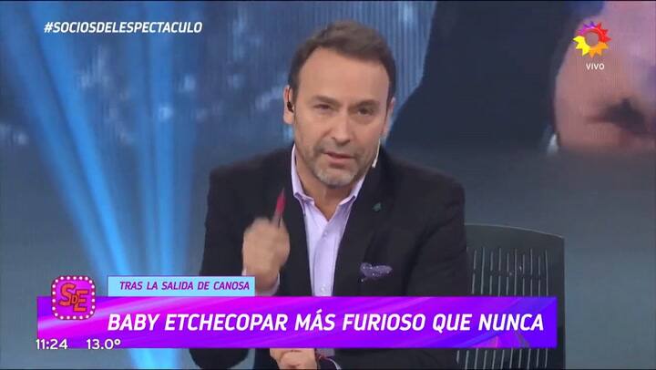 El Dipy abandonó su programa de radio porque se siente agraviado por Baby Etchecopar