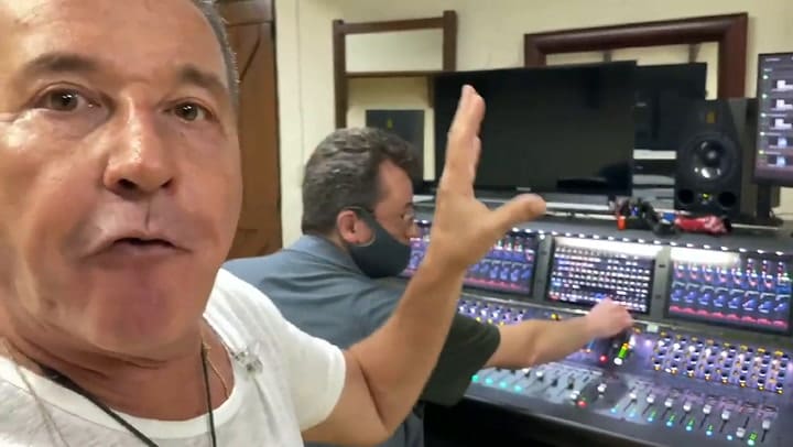 Ricardo Montaner se prepara para su show vía streaming el 28 de Noviembre