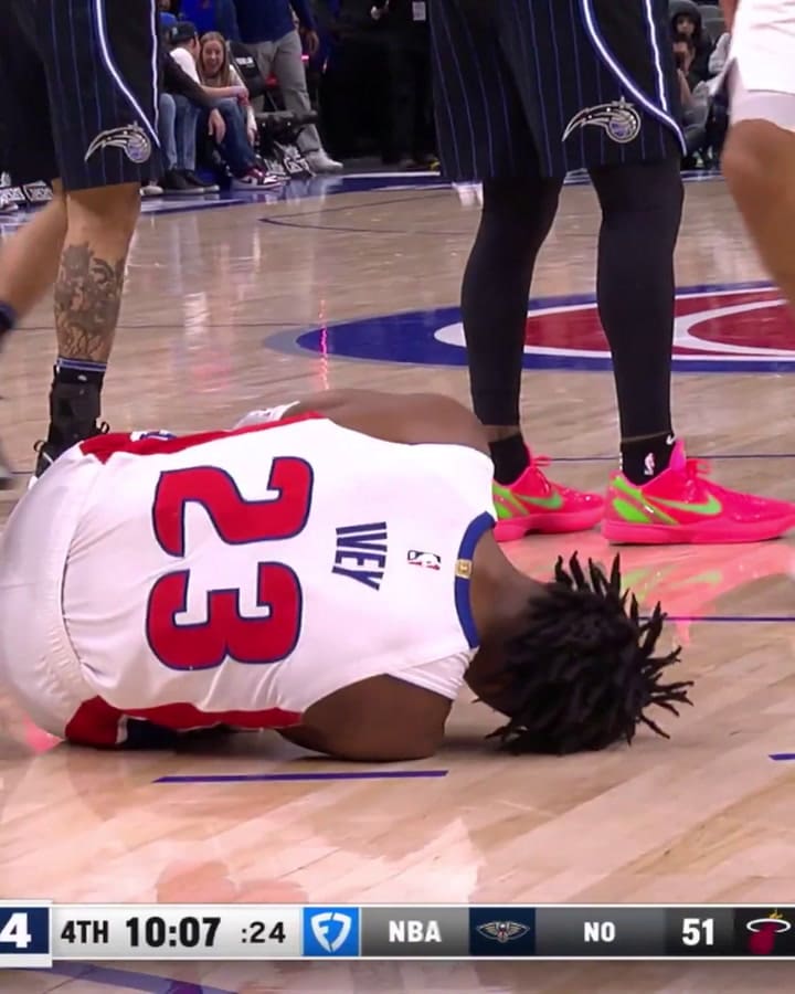 La dura lesión de Jaden Ivey en la NBA