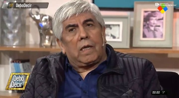 El líder de Camioneros Hugo Moyano analizó el paro nacional. Fuente. América