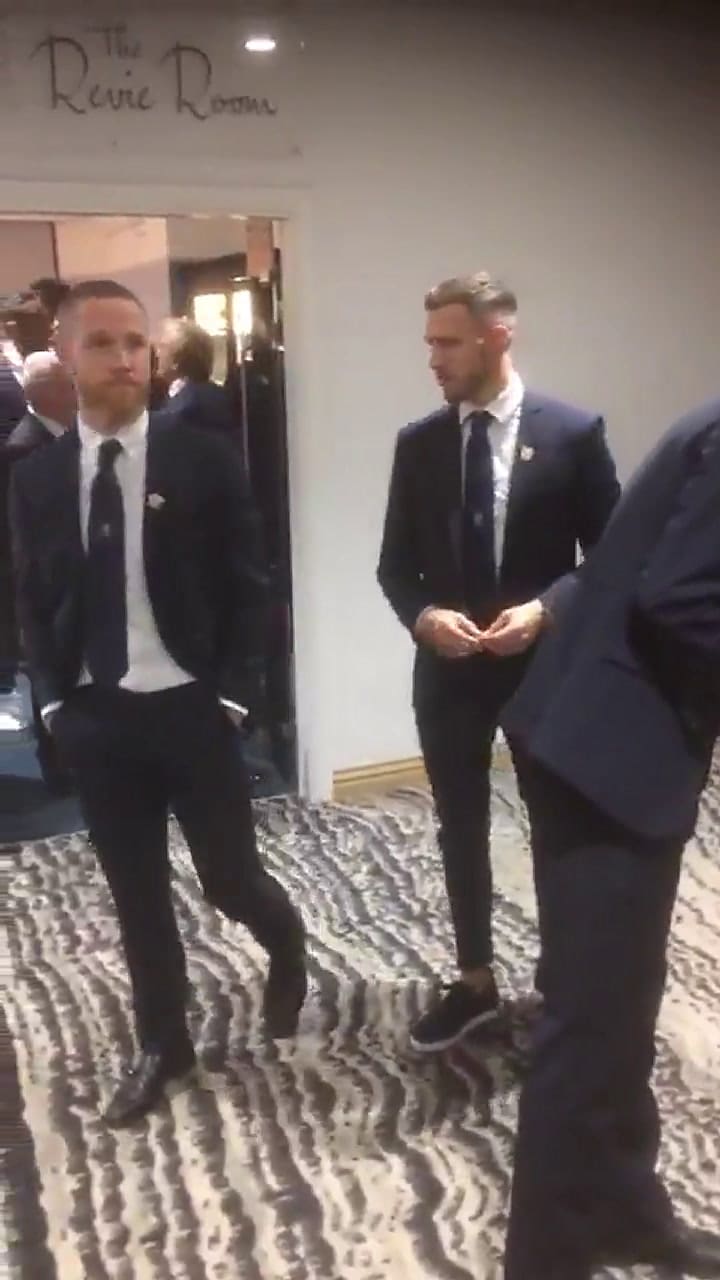 El video de Bielsa en la cena de gala - Crédito: @DavidGoldstone1