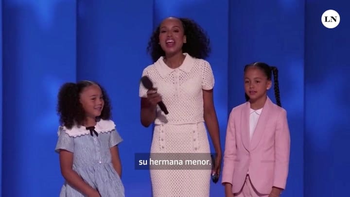 Las sobrinas de Kamala Harris enseñaron cómo pronunciar correctamente el nombre de su tía