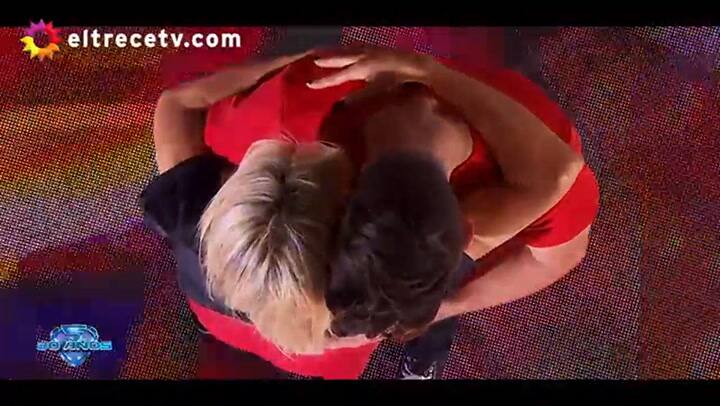 Luciana Salazar bailó Cuarteto en la pista - Fuente: el trece