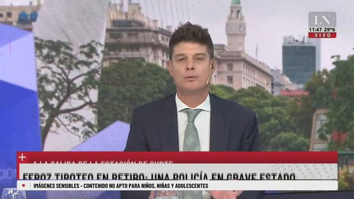 Habló Alberto Crescenti, titular del SAME, tras el tiroteo en la estación Retiro