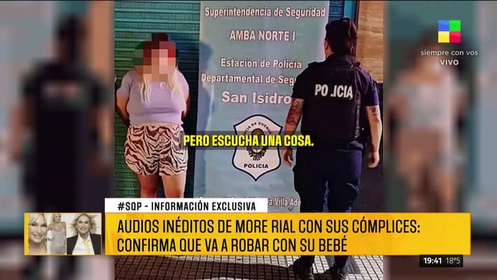 Los audios de Morena Rial que complican su situación judicial
