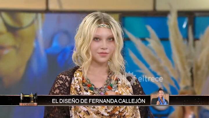 Fernanda Callejón y Matilda Blanco tuvieron un feroz cruce en Corte y Confección - Fuente: eltrece