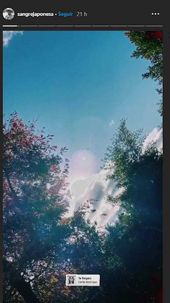 Rufina y Magnolia, en la hamaca - Fuente: Instagram