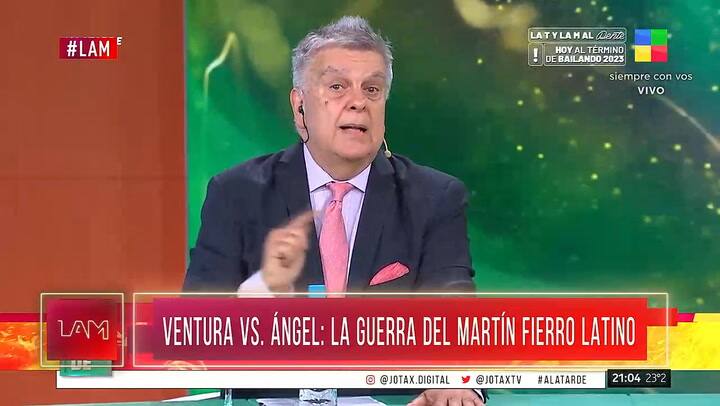 Luis Ventura critico duramente a Angel De Brito
