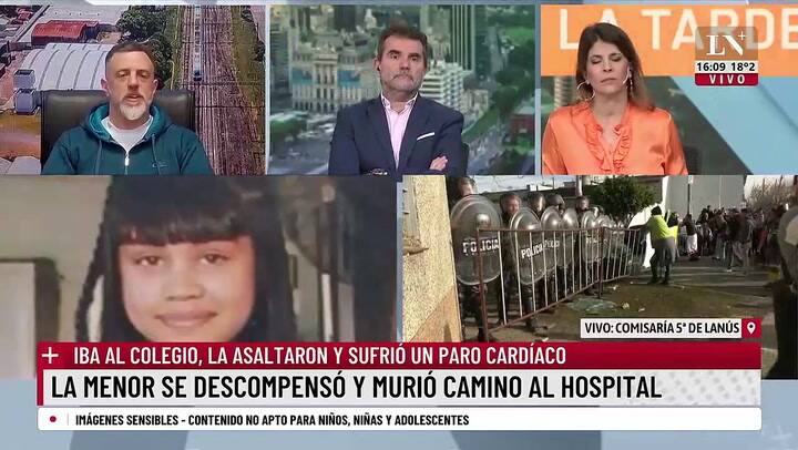 Diego Kravetz habló tras el crimen de Morena Domínguez en Lanús