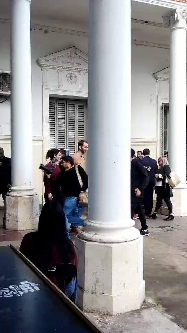 Rosario: cantos contra Bullrich de un centro de estudiantes en la presentación del nuevo Código Procesal Penal