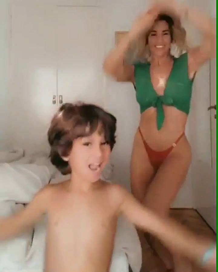 El video de Jimena Barón con su hijo Momo que causó polémica - Fuente: Instagram Jimena Barón