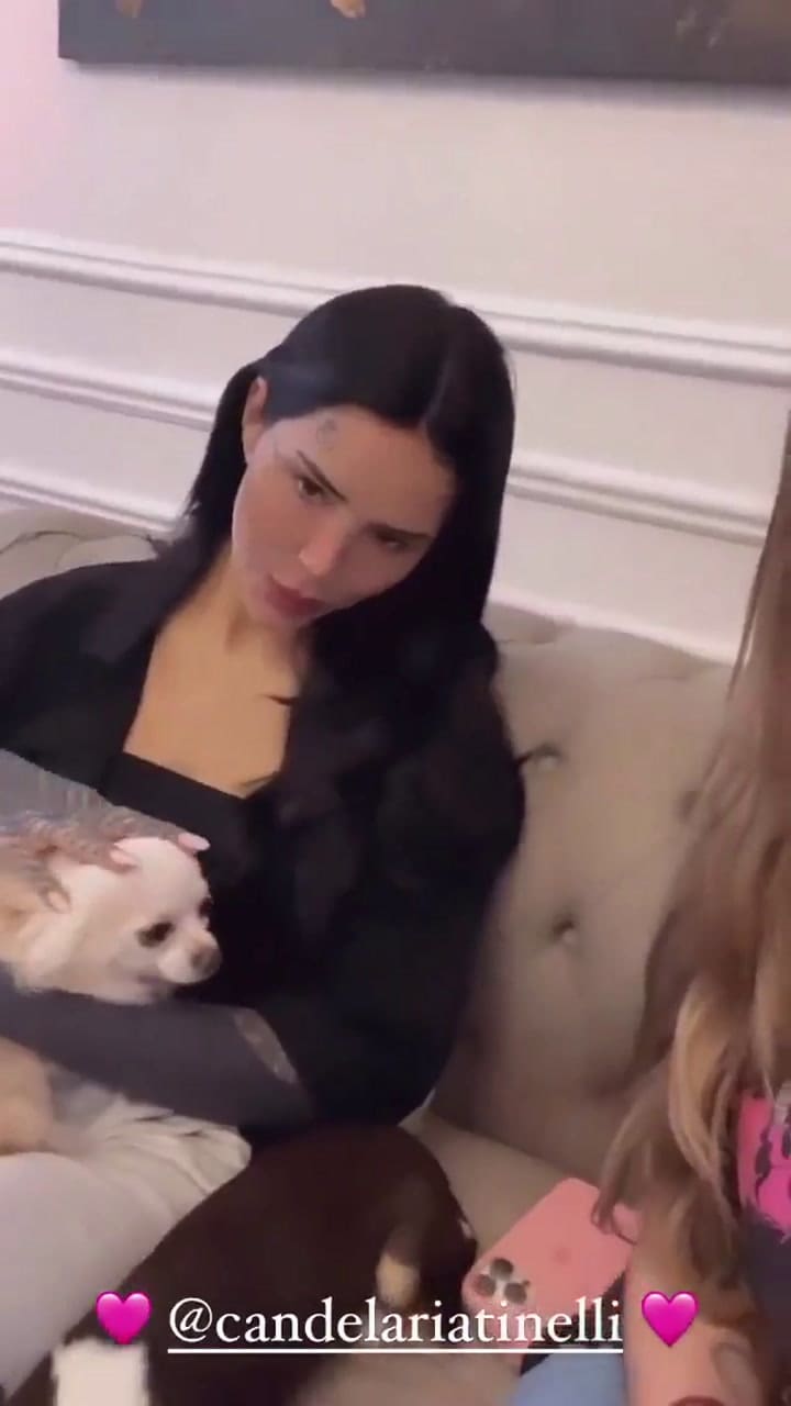 Candelaria Tinelli se mostró sin su tatuaje y llamó la atención