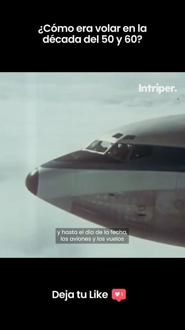 Volar en los años 60