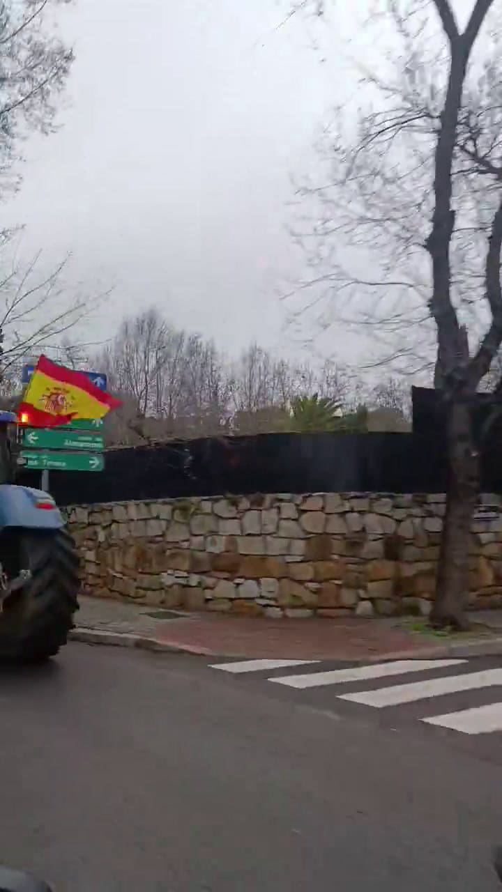 Miles de agricultores y cientos de tractores protestaron en Madrid contra el acuerdo Mercosur-UE