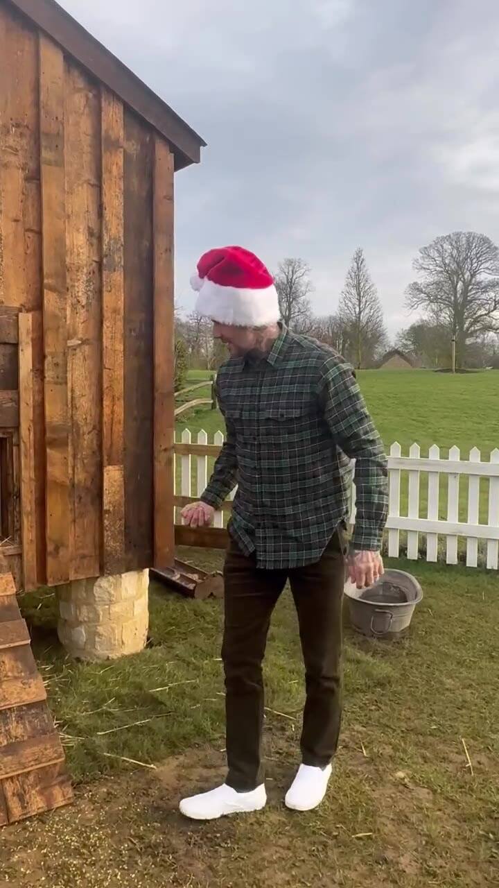 Victoria Beckham mostró el regalo que recibió David en Navidad
