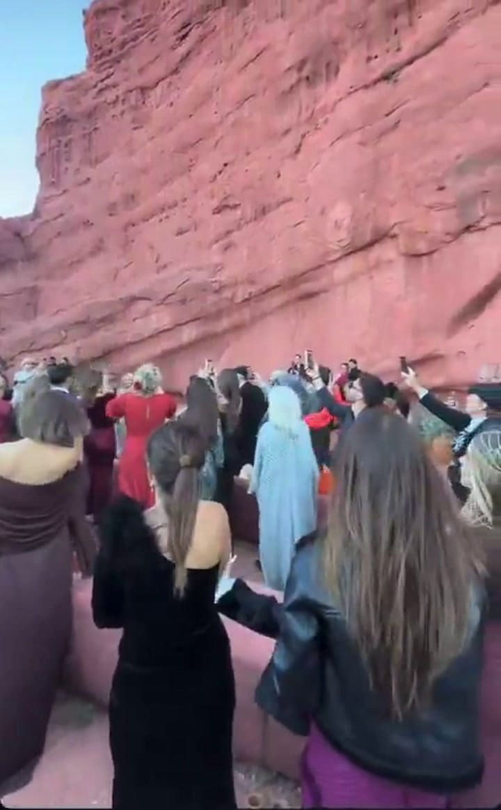 El casamiento en Quebrada de las Conchas