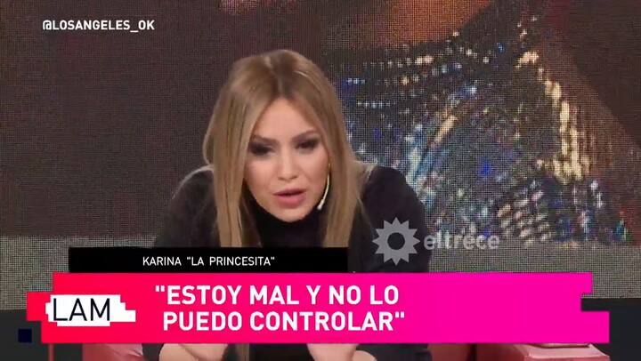 Karina La Princesita en Los Ángeles de la mañana