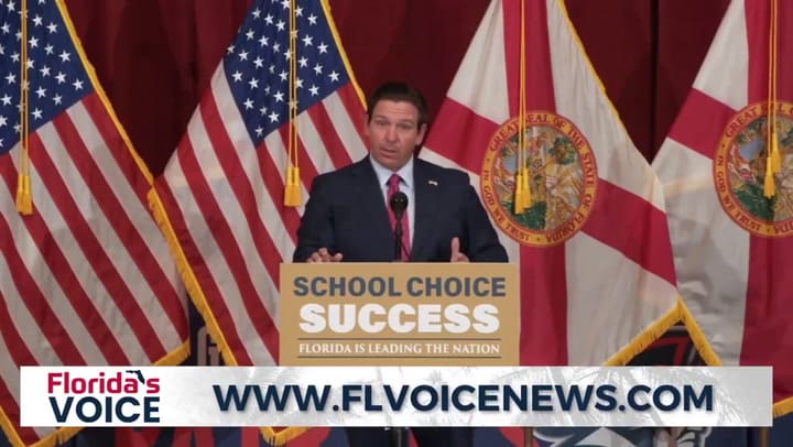 Ron DeSantis aseguró que, con esta ley, Florida podrá destituir a funcionarios que no colaboren con el ICE
