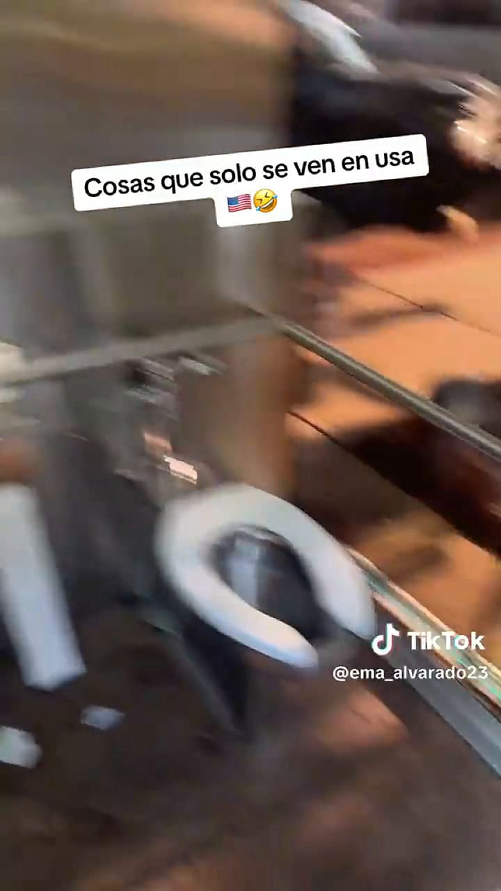 El baño transparente