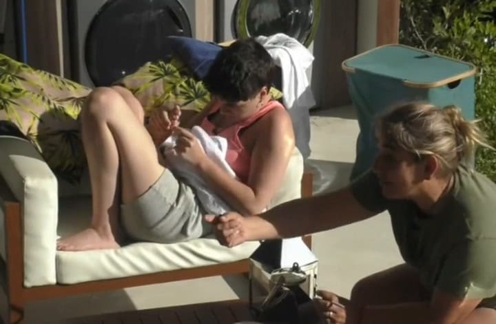 Las participantes criticaron a Juliana por considerar que su relación con Maxi es 'una estrategia'