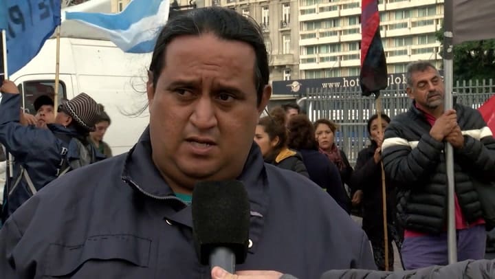 Desde cinco provincias, arranca la llamada 'Marcha Federal por Pan y Trabajo' - Fuente: Télam