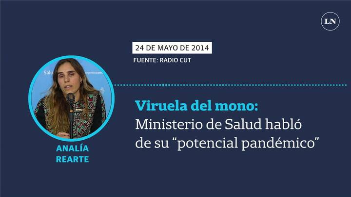 Viruela del mono: el Ministerio de Salud habló de su “potencial pandémico”