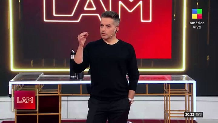 La bienvenida de América a Marcelo Tinelli