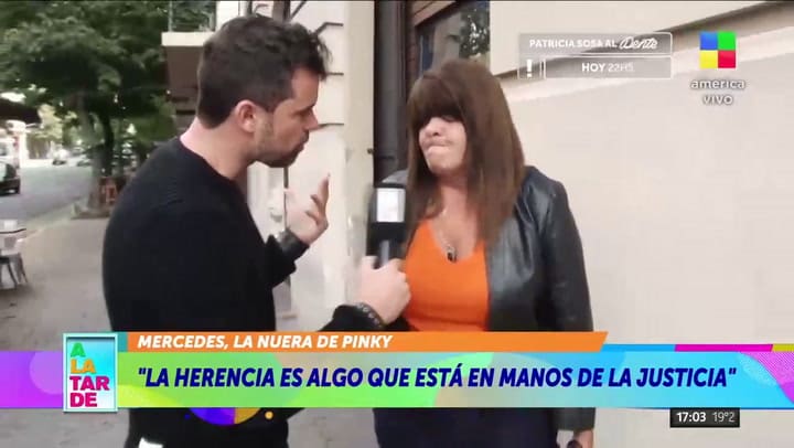 Habló la exnuera de Pinky por el escándalo de la herencia