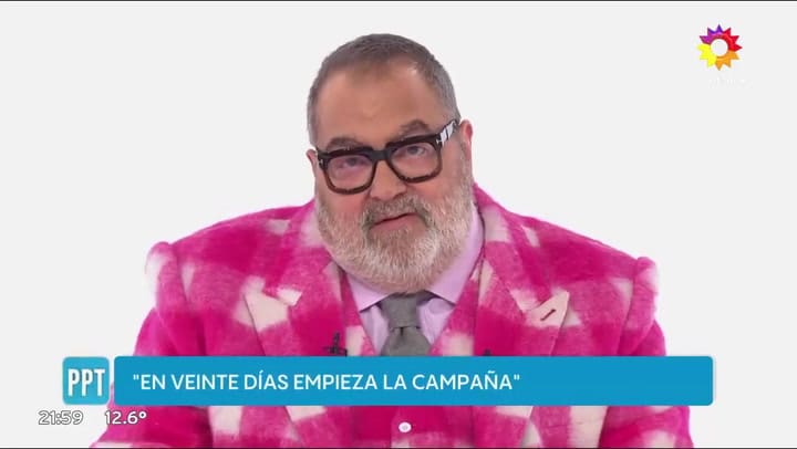 Jorge Lanata regresó con PPT y contó con la compañía de Elba Marcovecchio