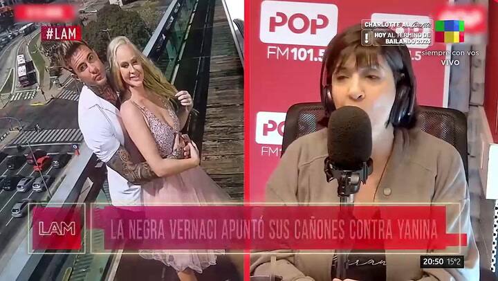 El feroz mensaje de Yanina Latorre contra la Negra Vernaci