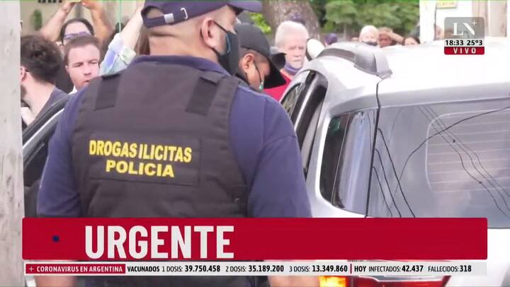 Trasladan a “El Paisa”