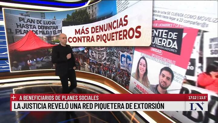Causa Piqueteros El Fiscal Reveló Chats Extorsivos