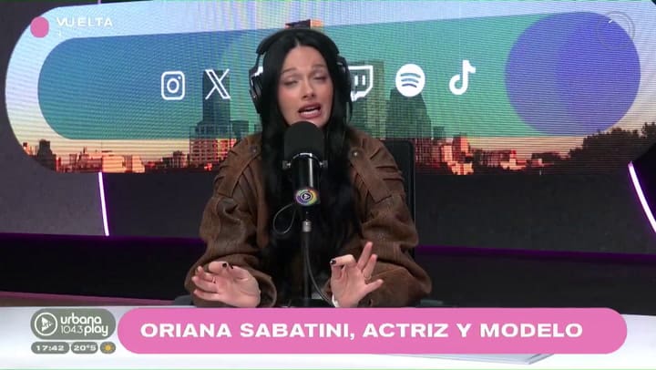 Oriana Sabatini contó cómo es Catherine Fulop como abuela