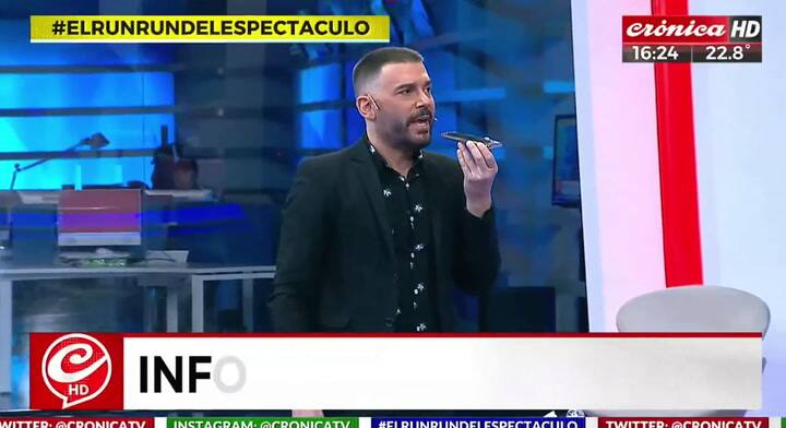 Tony Salatino habló sobre el estado de salud de Lía Crucet