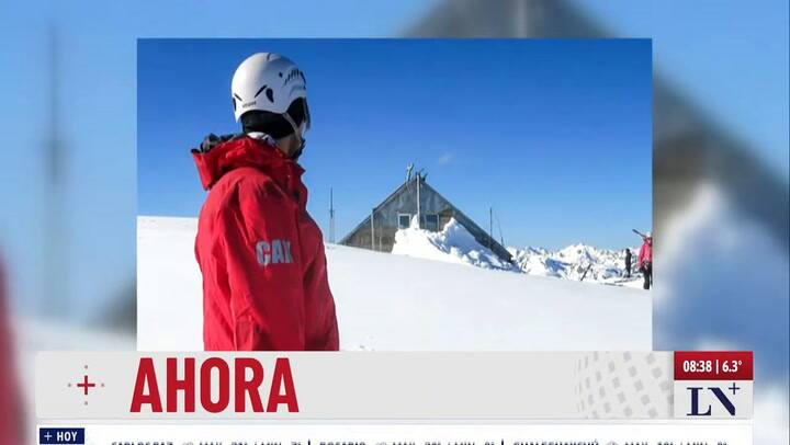 Avalancha en el cerro López: murió una turista y hay dos sobrevivientes