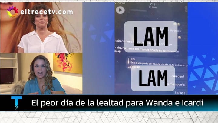 Marina Calabró dio detalles acerca de los los chats entre la China Suárez y Mauro Icardi