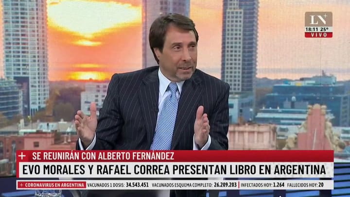 Feinmann, indignado con Roberto Feletti: '¿Se abraza con quien injurió al presidente?'