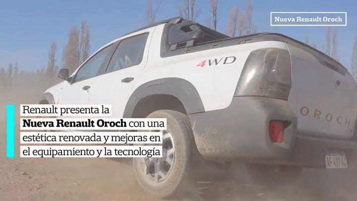 Nueva Renault Oroch: cuáles son los principales cambios en la pick-up pensada “para el trabajo y par