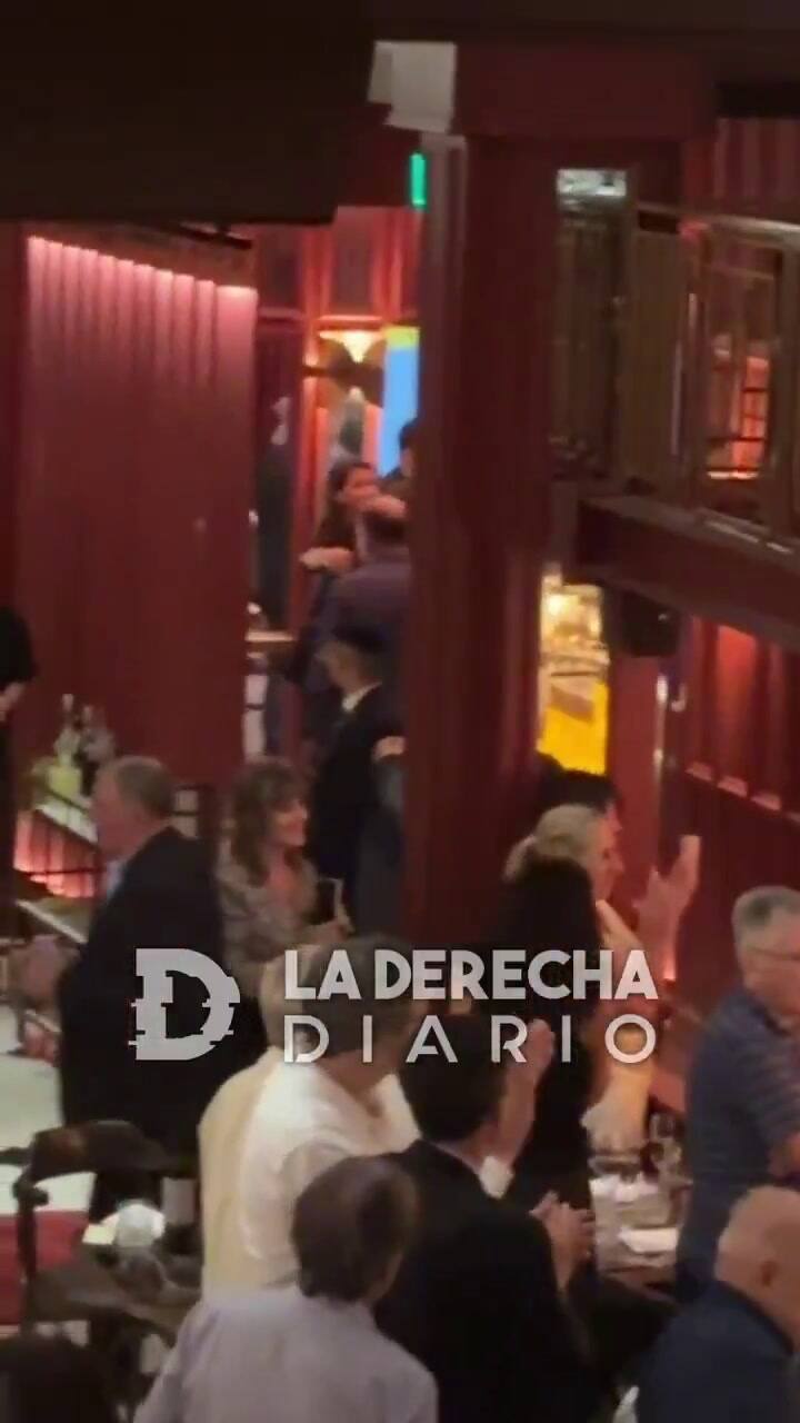 Milei fue a ver a Lavié